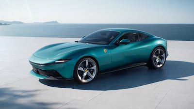 The Ferrari Amalfi is due on sale in the UAE in the first half of 2026. Photo: Ferrari