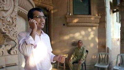 Raj Shah, 29, works for his family owned business Square Feet Realty Consultants in Mumbai, India. Pia Heikilla for The National