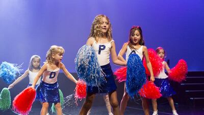 Dress rehearsal for the performance of DPA Performs by the Dubai Performing Arts Academy at the Madinat Theatre in Dubai. Duncan Chard for the National