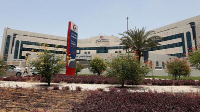 The Al Noor Hospital building on Airport Road, Abu Dhabi. Fatima Al Marzooqi / The National