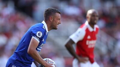 Jamie Vardy 5 - Worked hard and ran the channels but lacked service. His header when defending a corner was careless and allowed Jesus to profit at the back post. Getty