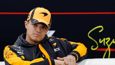 McLaren's Lando Norris ahead of the Japanese GP. Reuters