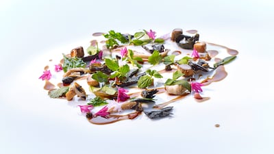 A touch of forest by German chef Thomas Buhner. All photos: Flavel Monteiro / WG