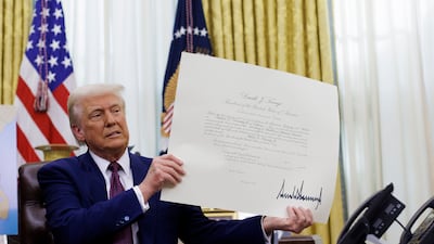 US President Donald Trump's bid to end the Russia-Ukraine war could ease crude supply concerns. EPA