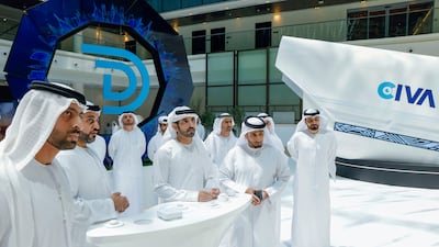 Sheikh Hamdan bin Mohammed wants digital transformation to be at the heart of Dubai's development. Photo: Wam