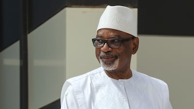 Keita attended the G5 Sahel summit in June 2020. Mali’s former president had been unwell in recent years. AP