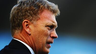 David Moyes is having to endure a difficult time early into his stint as the Manchester United manager. Laurence Griffiths / Getty Images