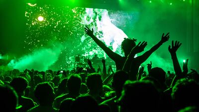 The Chemical Brothers perform in June during the Sonar festival in Barcelona, Spain. The electronica act released their eighth studio album last month. Matthias Oesterle / Zuma Wire / Corbis