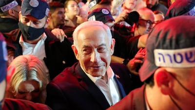 Israeli Prime Minister Benjamin Netanyahu will seek re-election in Tuesday's vote. Reuters