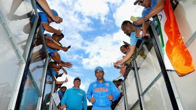 After 72 Twenty20 internationals and 199 one-day internationals, MS Dhoni has stepped down as India's limited overs captain. Quinn Rooney / Getty Images