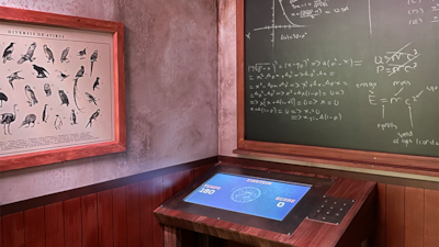 The Einstein challenge at Prison Island.