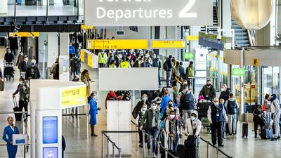 1. Schiphol Airport in Amsterdam. The Netherlands airport has overtaken Dubai as the world's busiest international airport. EPA