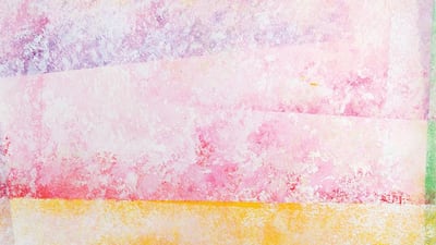 Kamal Boullata's 'Addolcendo 7' (2015)