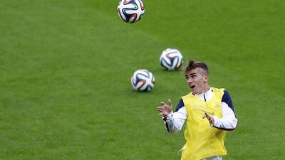 Antoine Griezmann scored 16 goals in 31 La Liga matches last season. Marko Djurica / Reuters