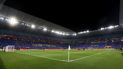Stadium 974 during the Arab Cup match between Sudan and Egypt on December 4, 2021. Reuters