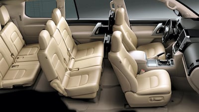 Plenty of room in there with all seats down. Toyota