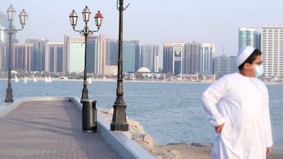 Take in the Abu Dhabi skyline from the Corniche. Khushnum Bhandari / The National