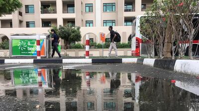 Wet weather at The Greens. Antonie Robertson/The National