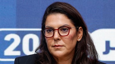Fatima Ezzahra El Mansouri's party came out on top in a parliamentary election. AFP