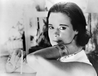 Gloria Vanderbilt poses for a photograph in 1964. AP Photo