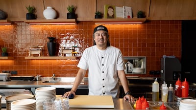 Chef Akmal Anuar, of Michelin-starred 11 Woodfire fame, opened Goldfish Sushi and Yakitori in Abu Dhabi at the tail end of last year. Photo: Goldfish