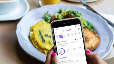 Count'd allows Dubai residents to preorder meals that are calorie-counted according to their requirements. Courtesy Count'd