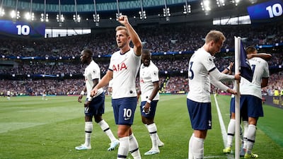 Striker: Harry Kane (Tottenham Hotspur) – The England captain used to have August droughts, but not this season as he scored two late goals to defeat Aston Villa. Getty