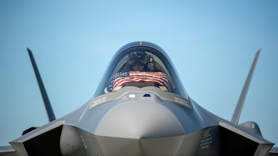 An F-35 pilot prepares for take off from the Vermont Air National Guard Base in the United States. US Air National Guard via Reuters