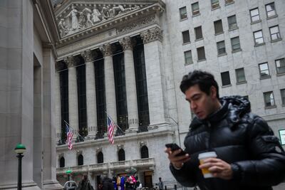 The New York Stock exchange is a stone's throw away from the New York Fed. Bloomberg