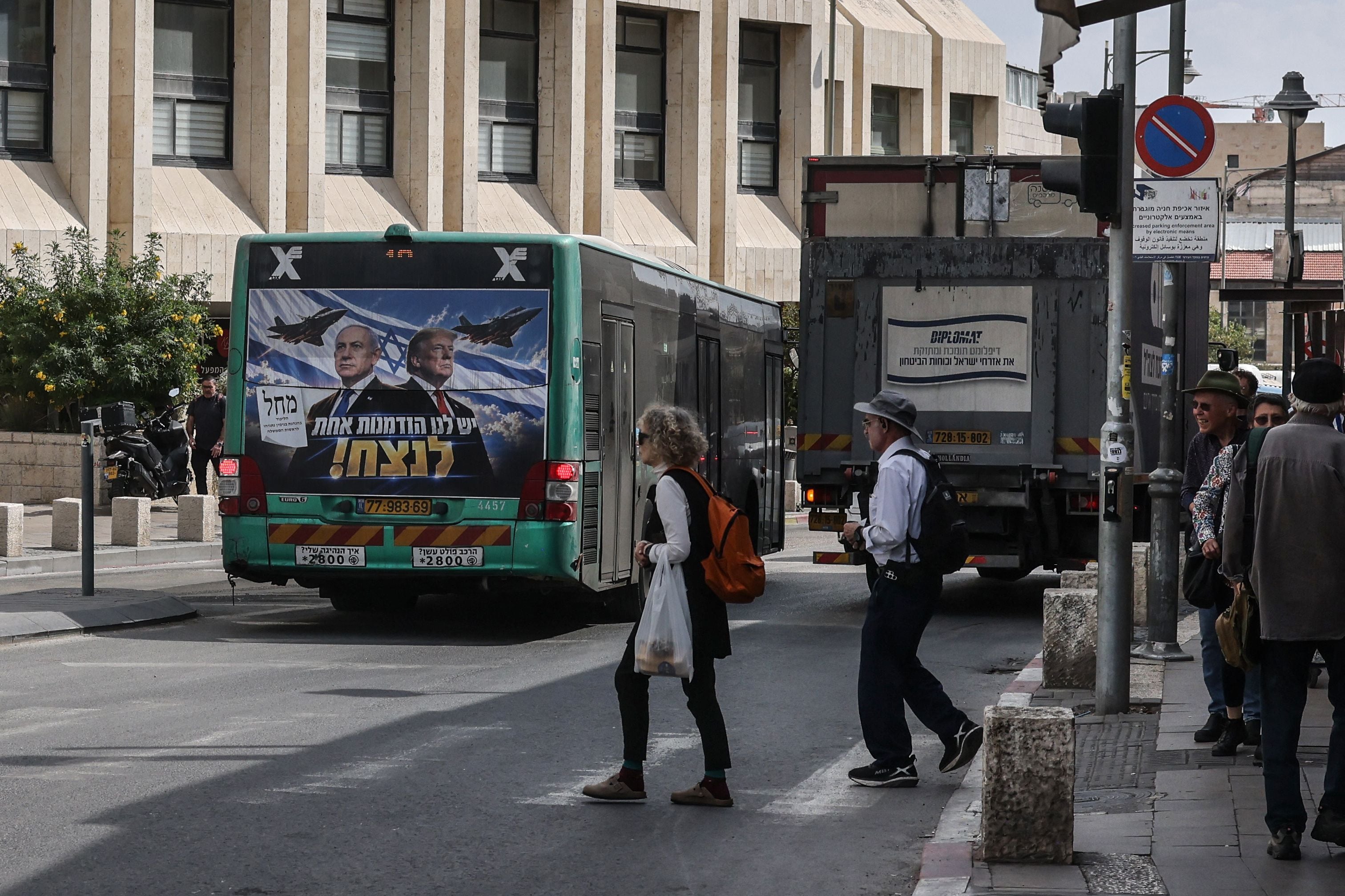 The election is the first chance for Israelis to deliver their verdict on Benjamin Netanyahu's wartime leadership. AFP