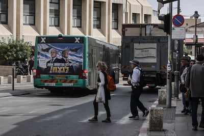 The election is the first chance for Israelis to deliver their verdict on Benjamin Netanyahu's wartime leadership. AFP