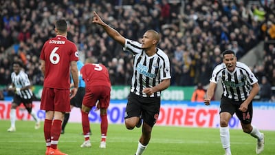 Striker: Salomon Rondon (Newcastle) – The Venezuelan gave Liverpool plenty of problems and reached 10 Premier League goals in a season for the first time. Getty Images