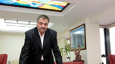 Raju Jethwani will be taking on the likes of Apple and Samsung by launching tablets targeted at children and women. Jeffrey E Biteng / The National