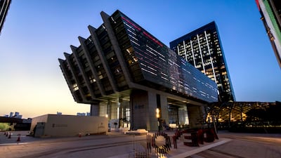 ADGM at Abu Dhabi's Al Maryah Island is home to several trillion-dollar asset managers. Victor Besa / The National