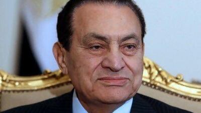 Hosni Mubarak has had assets frozen. EPA