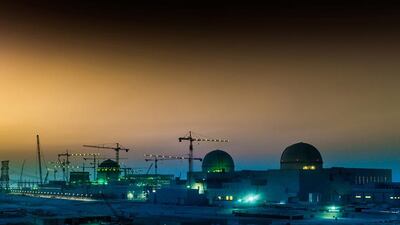 The UAE’s first nuclear power station being built at Barakah offers a relatively cheap process of desalination. Wam