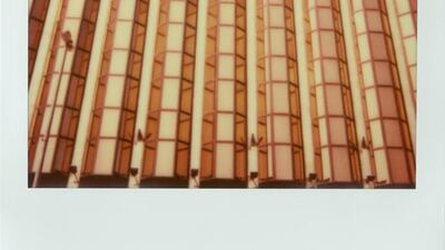 Emirates NBD building on Dubai Creek.