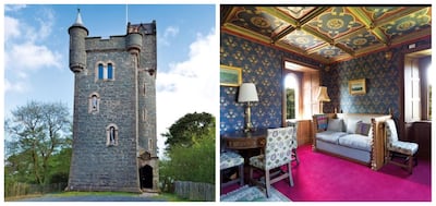 Helen's Tower in County Down, Northern Ireland was immortalised in a poem by Tennyson. Courtesy Irish Landmark Trust