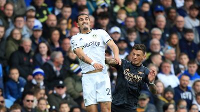 Ben White 5 – Had to be on his toes to stick to the lively Sinisterra, and was given a rough ride by the Colombian. AFP