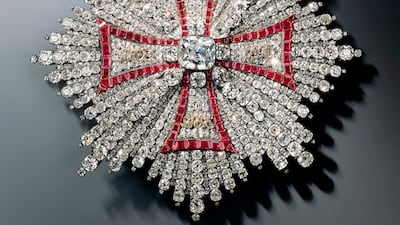 Another of the pieces stolen from the Green Vault. AFP