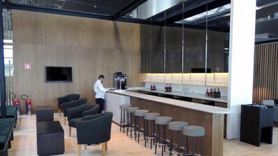 The Latam lounge lounge at Guarulhos International Airport. Courtesy Latam