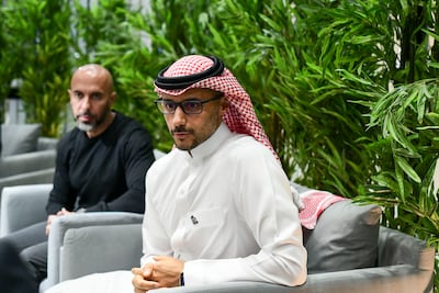 Prince Khaled bin Alwaleed, vice chairman of Arada at Cityscape Dubai last year. Khushnum Bhandari / The National