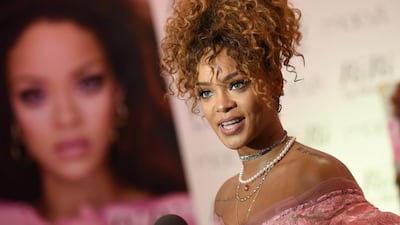 UK’s Sun newspaper reported that Rihanna was taking the romance seriously. van Agostini / Invision / AP