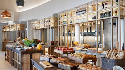 Part of the breakfast spread at Turquoise.