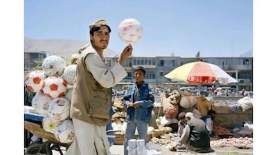 Under the Taliban sport was severely curtailed, with frequent bans on football and restrictions on cheering at matches that allowed only chants of "Allah akbar". Photo: James Reeve