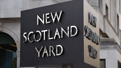 The Metropolitan Police said that it had arrested a 50-year-old man on suspicion of offences under the Terrorism Act. PA