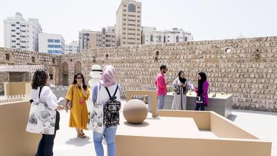 Sharjah Art Foundation hosts a guided tour of the emirate's less known areas. Reem Mohammed / The National