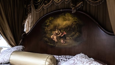 The late 'pasha' was behind several pieces found around the house.