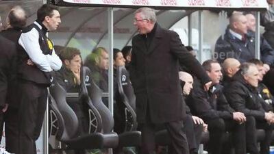 Sir Alex Ferguson, the Manchester United manager, can scare people into submission - and he knows it, too.