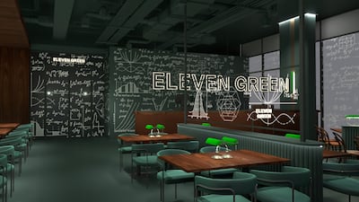 Eleven Green in Meyan Mall, Dubai. Photo: Eleven Green